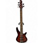 Used Ibanez SR405QM Charcoal Brown Electric Bass Guitar thumbnail