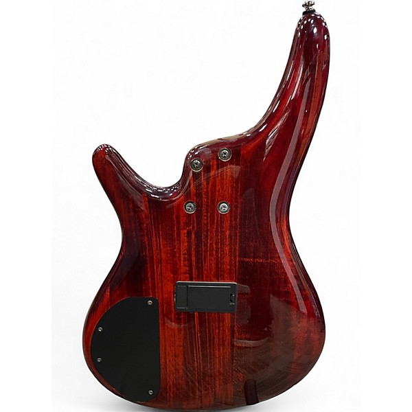 Used Ibanez SR405QM Charcoal Brown Electric Bass Guitar