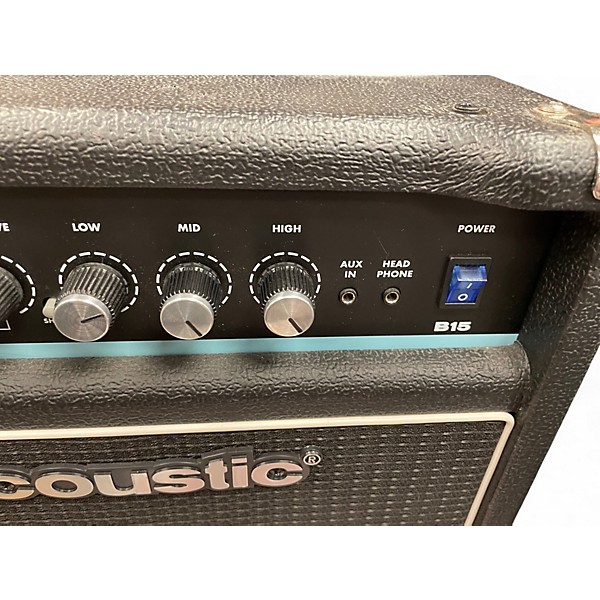 Used Acoustic B15 15W 1x10 Bass Combo Amp