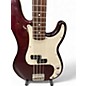 Used Fender Standard Precision Bass MIDNIGHT WINE Electric Bass Guitar