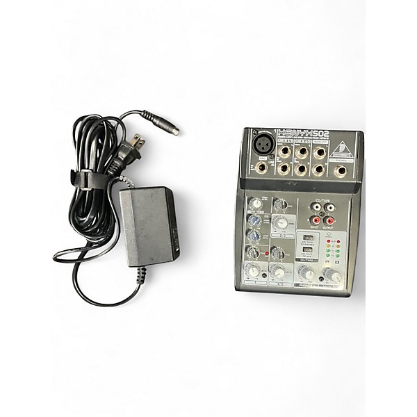 Used Behringer xenyx 502 Unpowered Mixer
