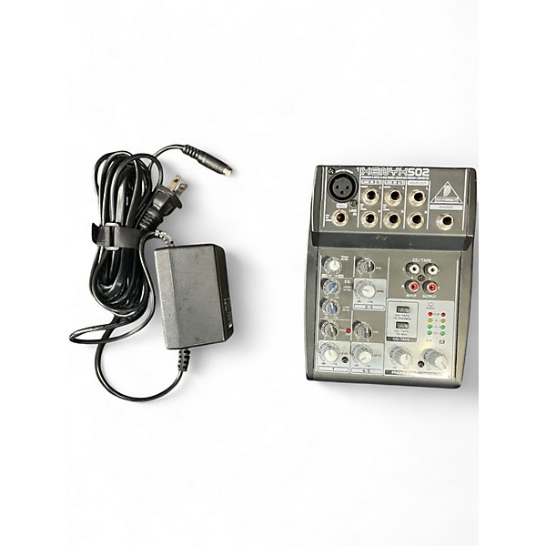 Used Behringer xenyx 502 Unpowered Mixer