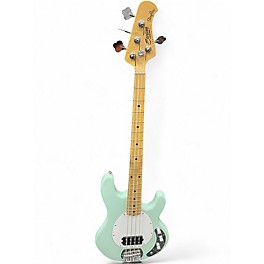 Used Sterling by Music Man Stingray 4 Seafoam Green Electric Bass Guitar
