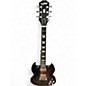 Used Epiphone SG Modern Trans Black Solid Body Electric Guitar thumbnail