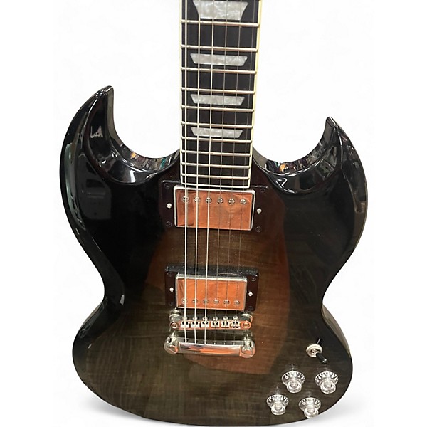 Used Epiphone SG Modern Trans Black Solid Body Electric Guitar