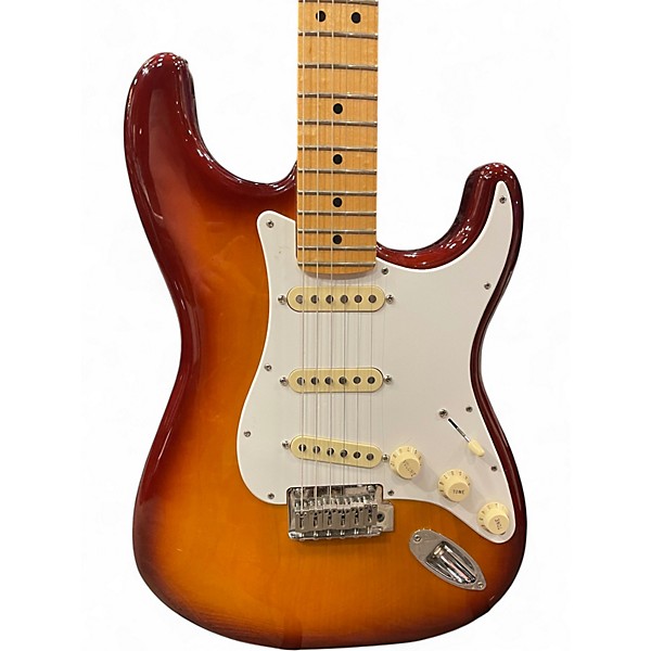 Used Fender partscaster player stratocaster 2 Color Sunburst Solid Body Electric Guitar