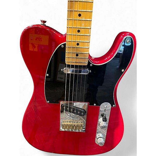 Used Fender American Standard Telecaster Crimson Red Solid Body Electric Guitar