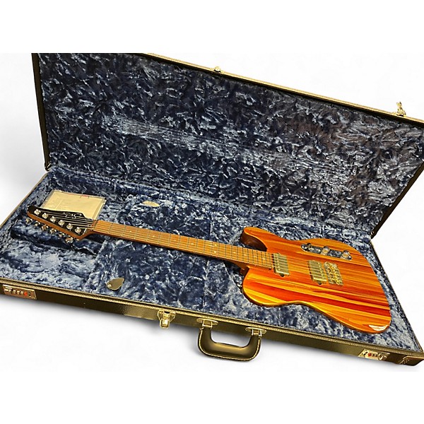 Used Suhr Suhr Custom Classic T Root Beer Drip Solid Body Electric Guitar