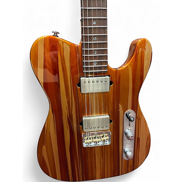 Used Suhr Suhr Custom Classic T Root Beer Drip Solid Body Electric Guitar