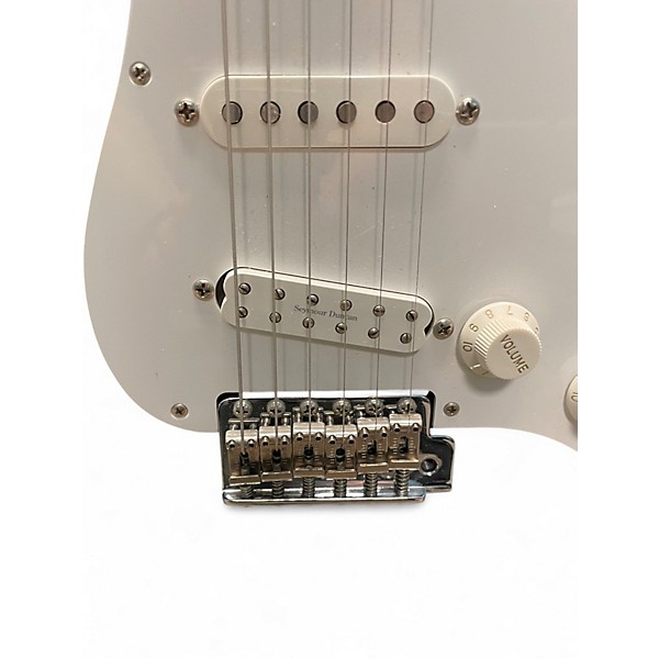 Used Fender ST57-TX Black Acoustic Electric Guitar