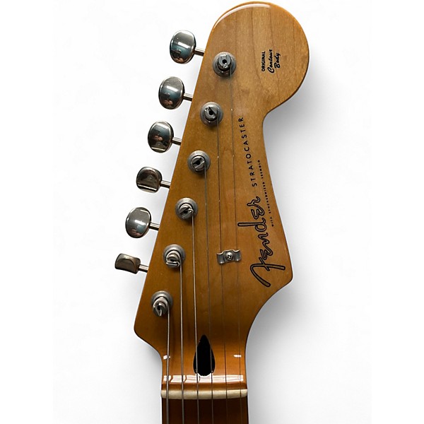 Used Fender ST57-TX Black Acoustic Electric Guitar