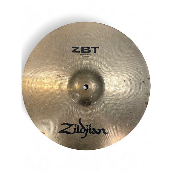 Used Zildjian 14in ZBT Hi Hat Bottom Cymbal