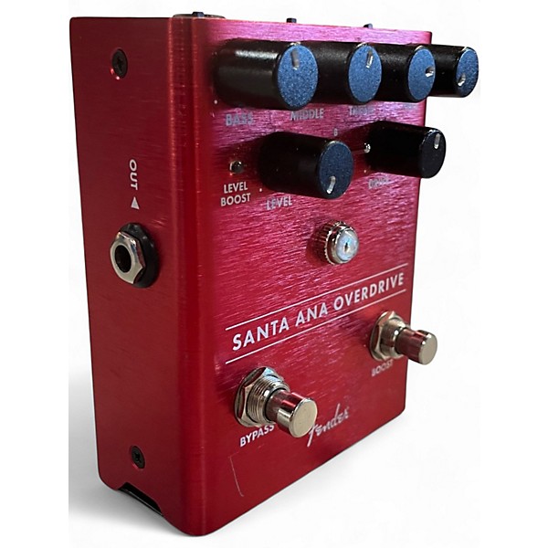 Used Fender SANTA ANA OVERDRIVE Effect Pedal