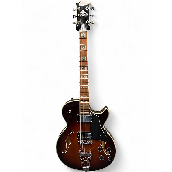 Used Iyv IJZ300A Sunburst Solid Body Electric Guitar