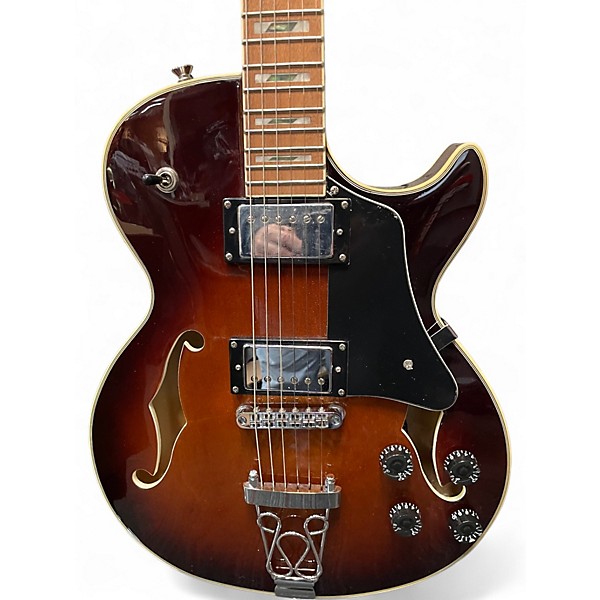 Used Iyv IJZ300A Sunburst Solid Body Electric Guitar