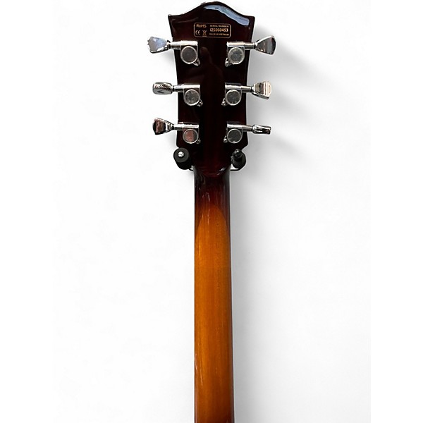 Used Iyv IJZ300A Sunburst Solid Body Electric Guitar