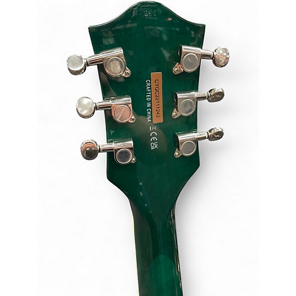 Used Gretsch Guitars 5655T-QM Aspen Green Hollow Body Electric Guitar