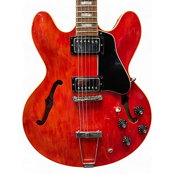 Vintage 1973 Gibson ES335 Cherry Hollow Body Electric Guitar