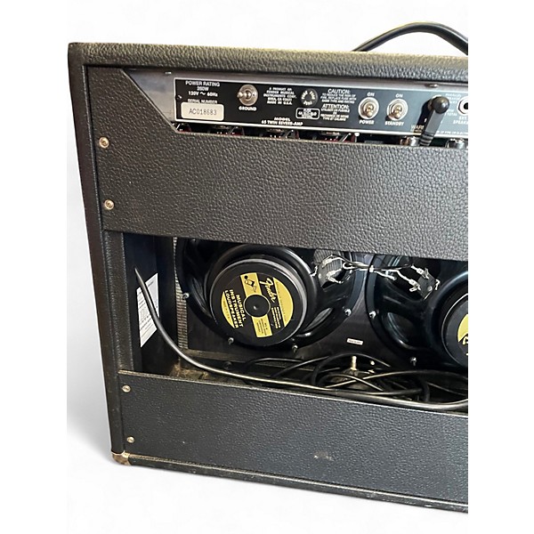 Used Fender 1965 Reissue Twin Reverb 85W 2x12 Tube Guitar Combo Amp