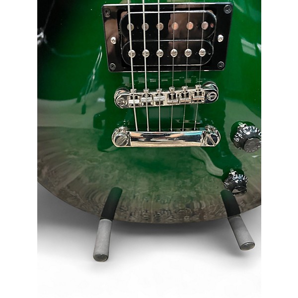 Vintage 1996 Ibanez RG-570 Green Solid Body Electric Guitar