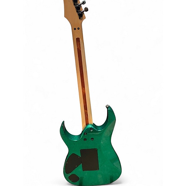 Vintage 1996 Ibanez RG-570 Green Solid Body Electric Guitar