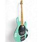 Used Ernie Ball Music Man Sting Ray Old Smoothie Mint Green Electric Bass Guitar thumbnail