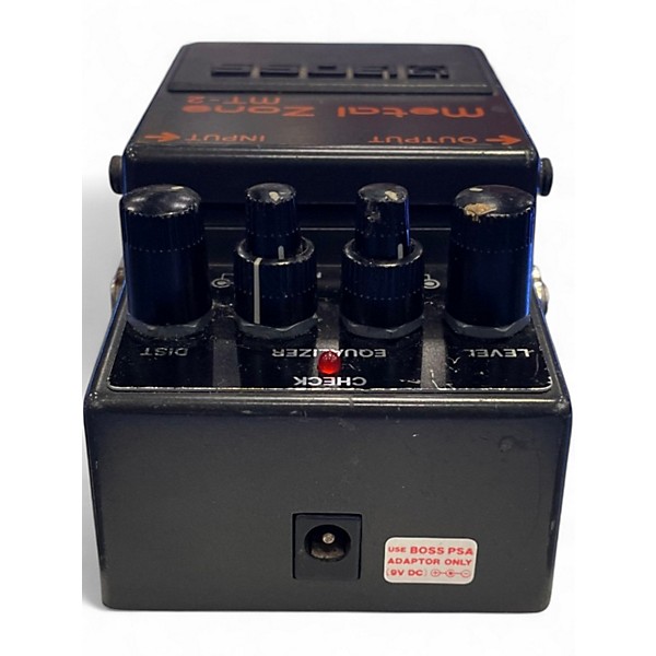 Used BOSS MT2 Metal Zone Distortion Effect Pedal