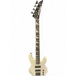 Used Jackson JS2 Concert White Electric Bass Guitar