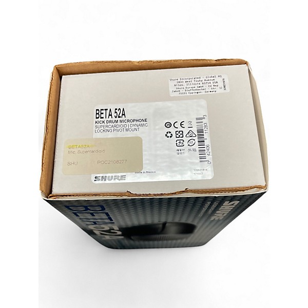 Used Shure Beta 52A Drum Microphone