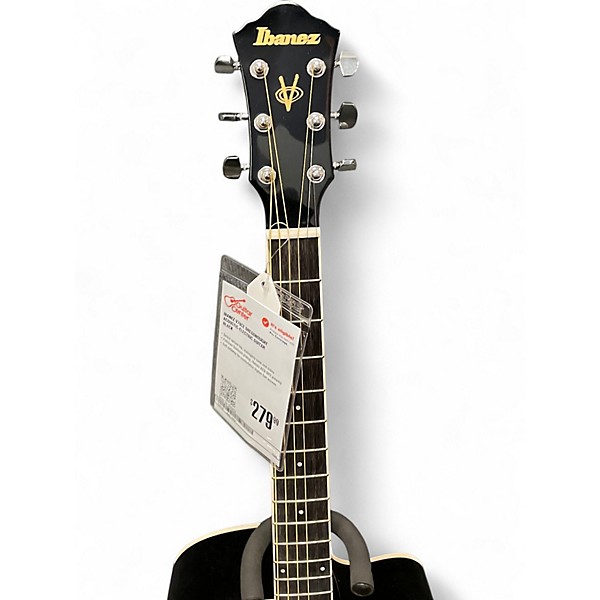 Used Ibanez EP10BP Black Acoustic Electric Guitar