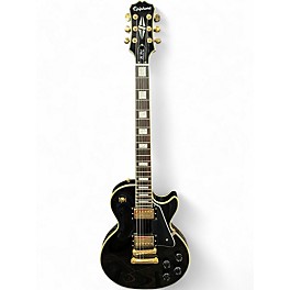 Used Epiphone Les Paul Custom Pro BLACK  Solid Body Electric Guitar