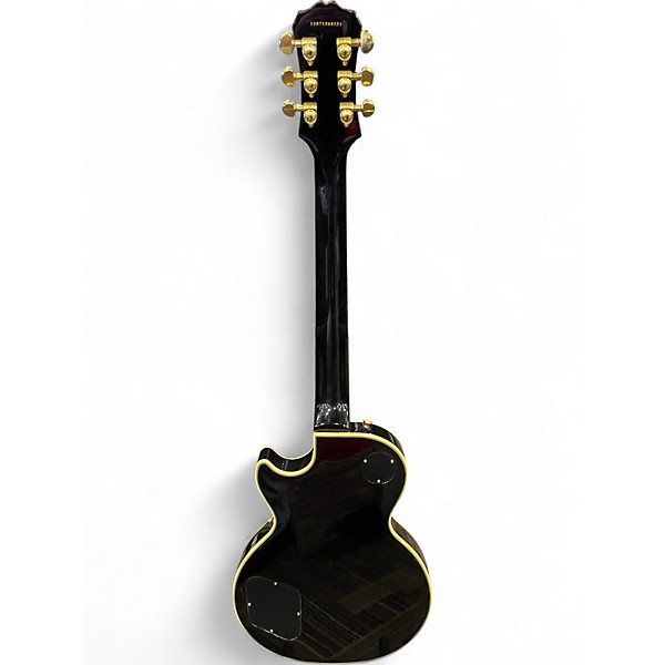 Used Epiphone Les Paul Custom Pro BLACK  Solid Body Electric Guitar