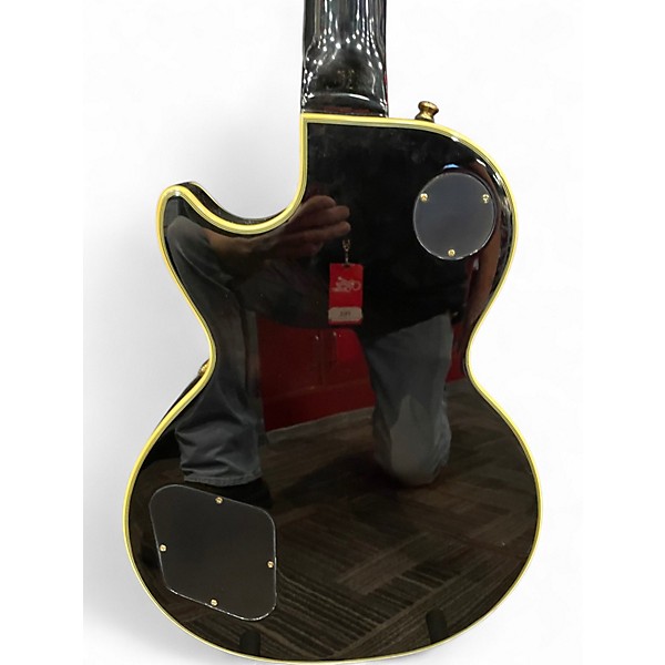 Used Epiphone Les Paul Custom Pro BLACK  Solid Body Electric Guitar