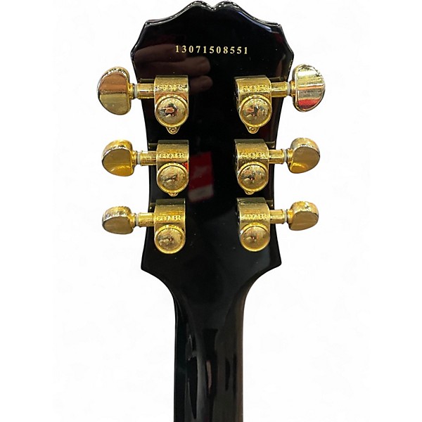 Used Epiphone Les Paul Custom Pro BLACK  Solid Body Electric Guitar