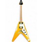 Used Epiphone Korina Flying V Natural Electric Bass Guitar