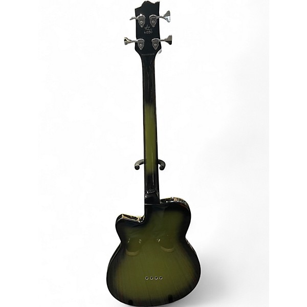 Used Reverend Dub King Avocado Burst Electric Bass Guitar