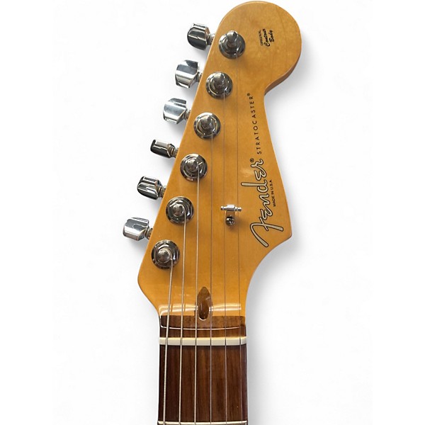 Used 2016 Fender 60TH ANNIVERSARY American Standard Stratocaster 3 Color Sunburst Solid Body Electric Guitar