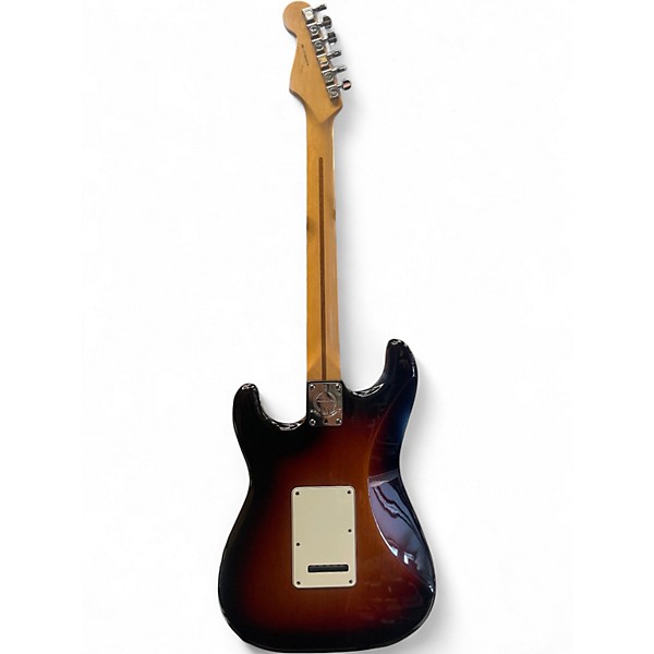 Used 2016 Fender 60TH ANNIVERSARY American Standard Stratocaster 3 Color Sunburst Solid Body Electric Guitar