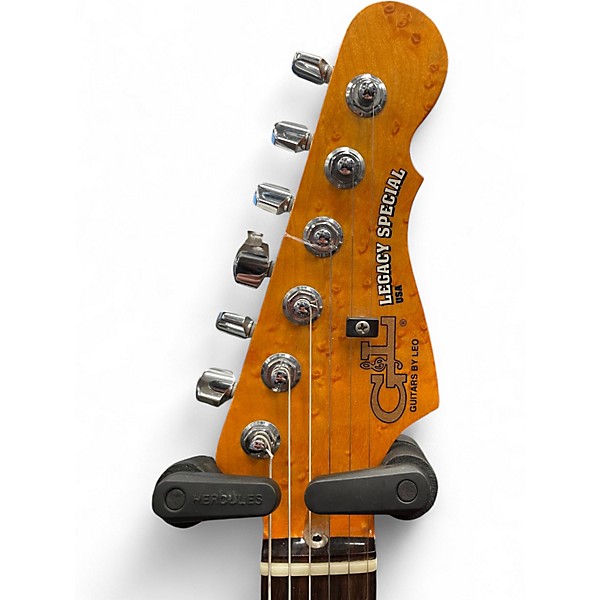 Used 2000 G&L USA Legacy Custom Red Flake Solid Body Electric Guitar