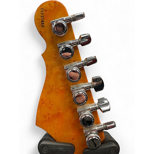 Used 2000 G&L USA Legacy Custom Red Flake Solid Body Electric Guitar