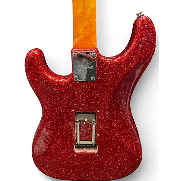 Used 2000 G&L USA Legacy Custom Red Flake Solid Body Electric Guitar