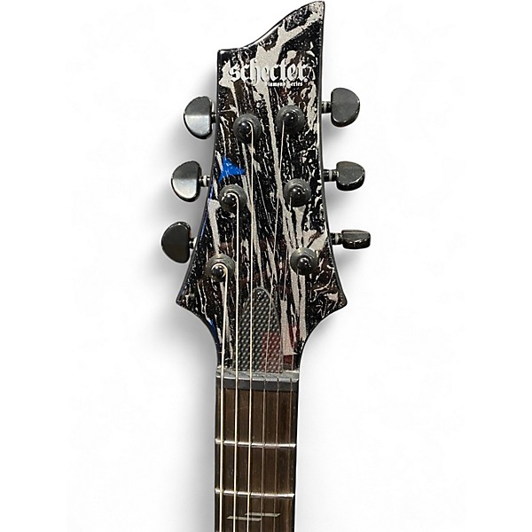 Used Schecter Guitar Research C1 Silver Mountain Silver Mountain Solid Body Electric Guitar