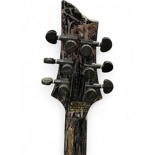 Used Schecter Guitar Research C1 Silver Mountain Silver Mountain Solid Body Electric Guitar