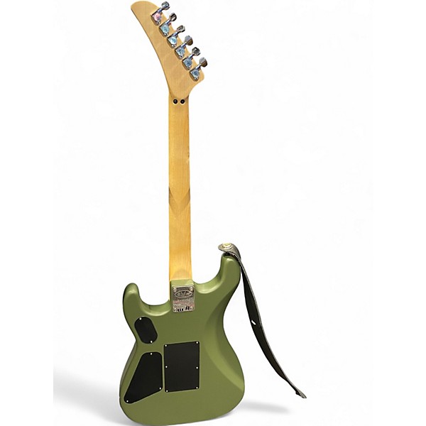 Used EVH 5150 Standard Olive Solid Body Electric Guitar