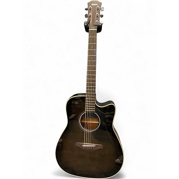 Used Yamaha A1M black burst Acoustic Electric Guitar