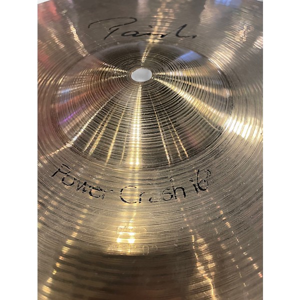 Used Paiste 16in Signature Power Crash Cymbal