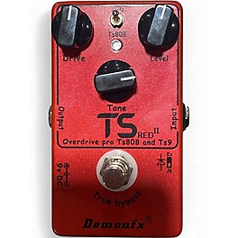 Used Demonfx TS RED II Effect Pedal