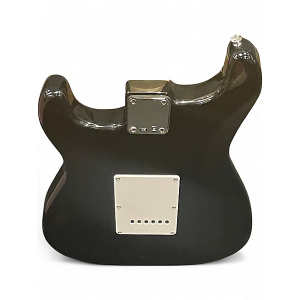 Used Rockjam Stratocaster  Black Solid Body Electric Guitar