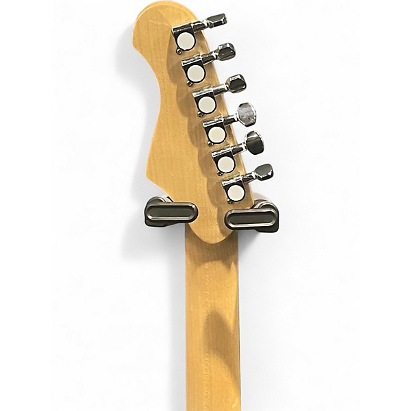 Used Rockjam Stratocaster  Black Solid Body Electric Guitar