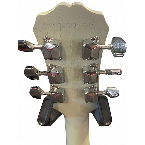 Used Epiphone Les Paul 100 Bolt On White Solid Body Electric Guitar